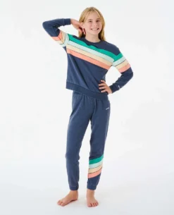 Rip Curl Day Break Crew - Girls (8-14 Years) -Roxy Ski Store 00ggfl 0049 4
