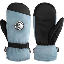 Sidehit Snow Mitt 2023 -Roxy Ski Store 2022 Sidehit Mitt Palm Blue Swir