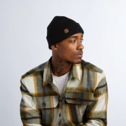 Coal The Harbor Rib Knit Fisherman Beanie -Roxy Ski Store 2202074 BLK A 7 1946x 6d0deb3b f8bd 44f6 8b37 f1ecc3568039