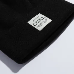 Coal The Uniform Mid Recycled Knit Cuff Beanie -Roxy Ski Store 2202710 BLK A 1 1946x bda12c2f c661 4b09 bfec 400b2bbf6aed