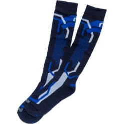 Mico Warm Control Medium Weight Mens Snow Socks -Roxy Ski Store 301170 Blue