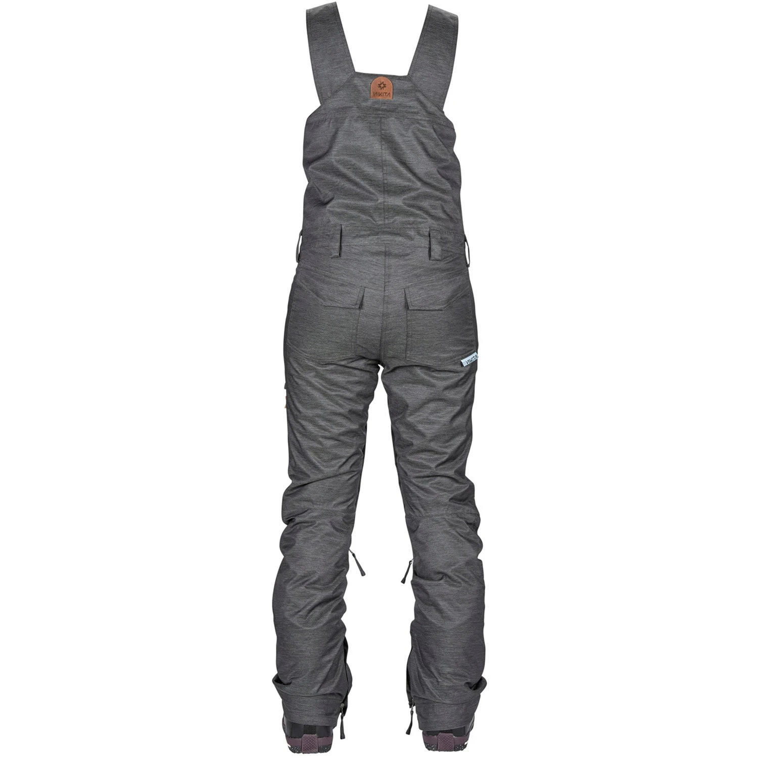 NIKITA Evergreen Denim Bib Snowboard Pant 2019 2 NIKITA Evergreen Denim Bib Snowboard Pant 2019 - Image 2