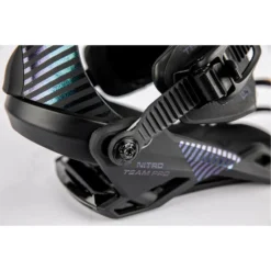 NITRO Team Pro Snowboard Bindings -Roxy Ski Store 836443 004 Team Pro Iridium Deta 2