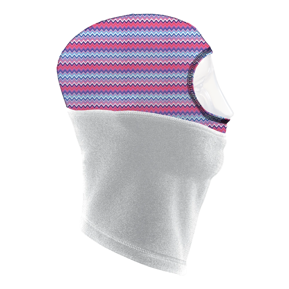 Thick Thin Print Jnr Balaclava 1 Thick Thin Print Jnr Balaclava