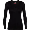 Icebreaker Womens Tech Top Long Sleeve Crewe Thermal Top