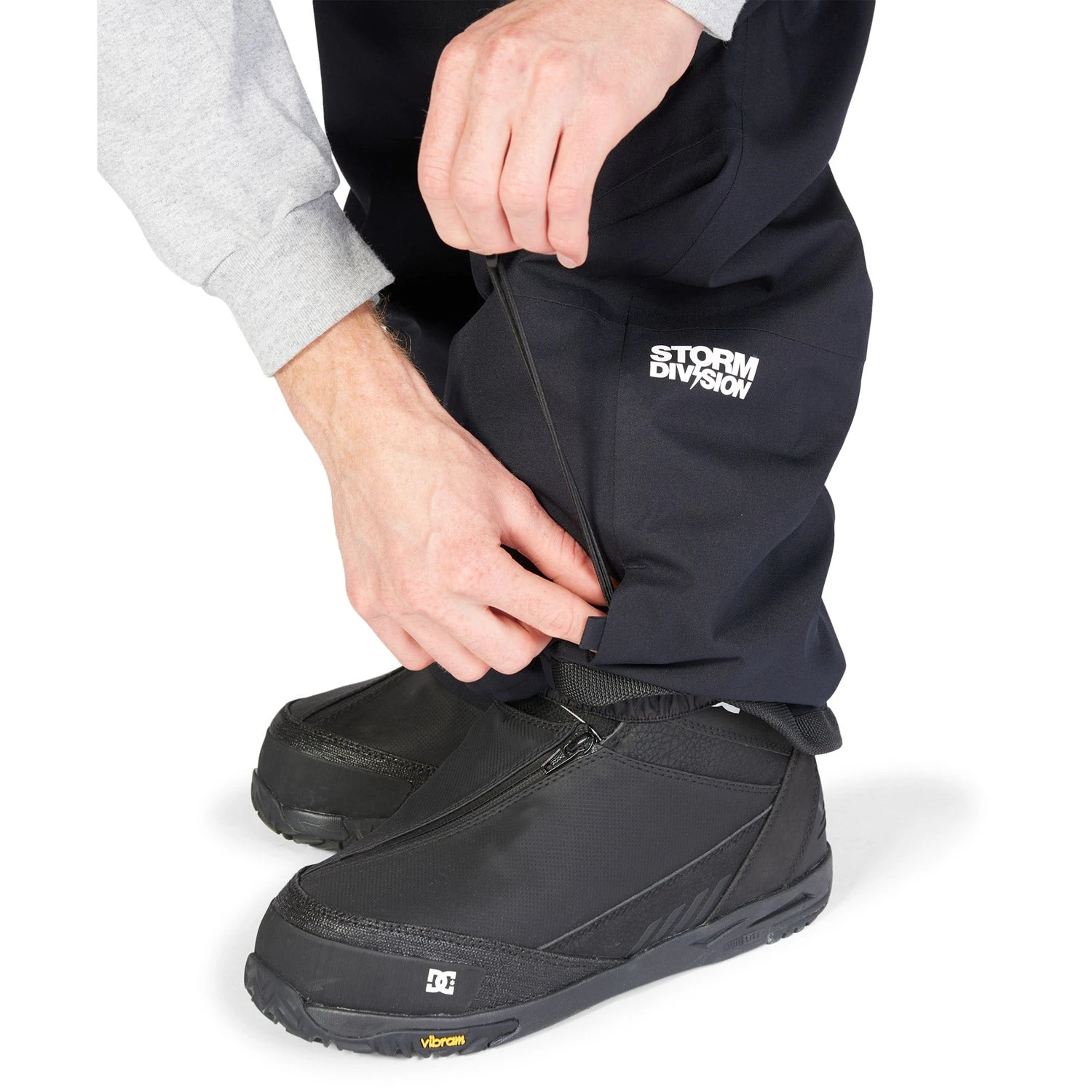 DC Men's Brigade 45K Shell Bib Pants 6 DC Men's Brigade 45K Shell Bib Pants - Image 6