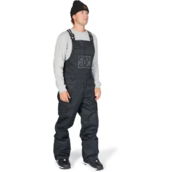 DC Men's Docile Insulated Bib Pants 15 DC Men's Docile Insulated Bib Pants -Roxy Ski Store ADYTP03030 KVJ0 Alternate 2