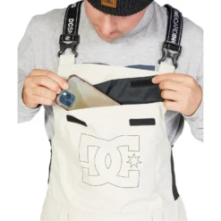 DC Men's Docile Insulated Bib Pants 22 DC Men's Docile Insulated Bib Pants -Roxy Ski Store ADYTP03030 SGB0 Alternate 3