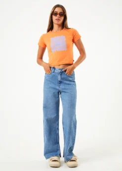 Afends Moomin - Recycled Baby T-Shirt - Tangerine 9 Afends Moomin - Recycled Baby T-Shirt - Tangerine -Roxy Ski Store AfendsUnisexStudio UnisexOrganicRegularT Shirt Black 0499 28