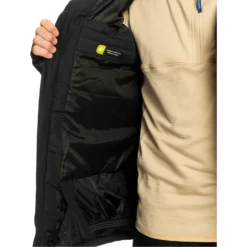 Quiksilver Mission Solid Insulated Jacket 33 Quiksilver Mission Solid Insulated Jacket -Roxy Ski Store EQYTJ03266 KVJ0 Alternate 6