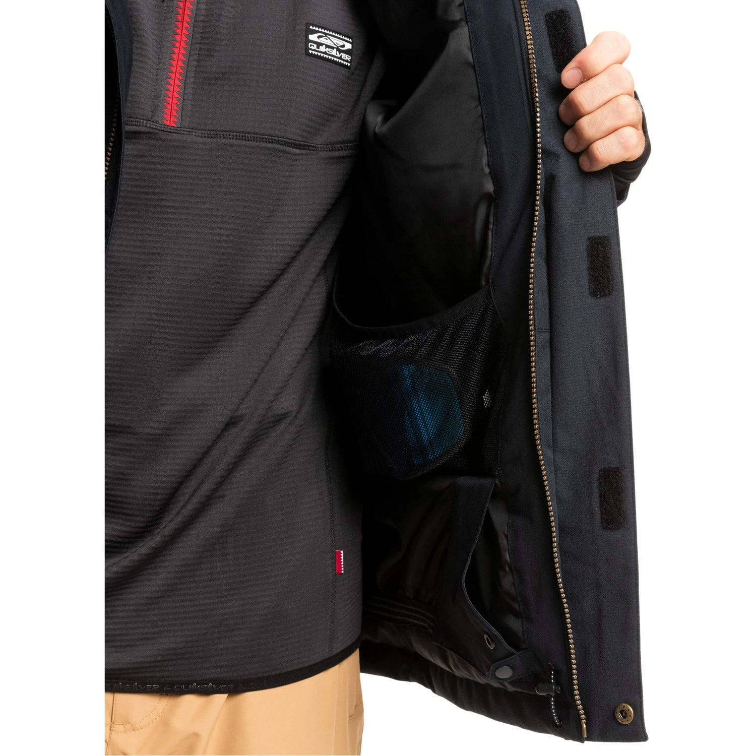 Quiksilver Mission Solid Insulated Jacket 15 Quiksilver Mission Solid Insulated Jacket - Image 15
