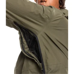 Quiksilver Mission Gore-Tex Jacket 27 Quiksilver Mission Gore-Tex Jacket -Roxy Ski Store EQYTJ03322 CRE0 Alternate 6