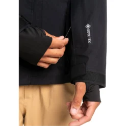 Quiksilver Mission Gore-Tex Jacket 36 Quiksilver Mission Gore-Tex Jacket -Roxy Ski Store EQYTJ03322 KVJ0 Alternate 5