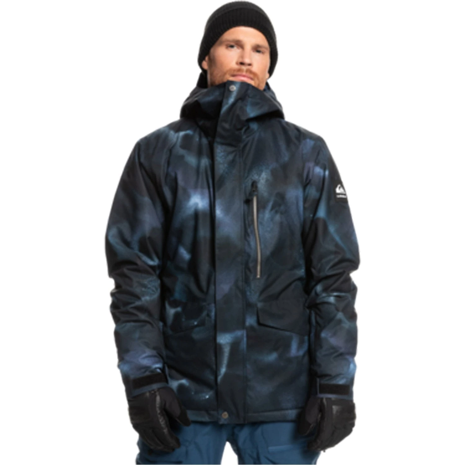 Quiksilver Mission Printed Insulated Jacket 1 Quiksilver Mission Printed Insulated Jacket