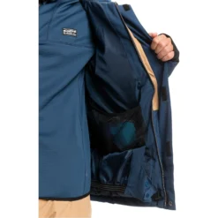 Quiksilver Mission Block Insulated Jacket 19 Quiksilver Mission Block Insulated Jacket -Roxy Ski Store EQYTJ03379 BSN0 Alternate 3