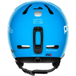 POCito Fornix Jr Helmet -Roxy Ski Store FORNIX POCito fluoBlue REAR