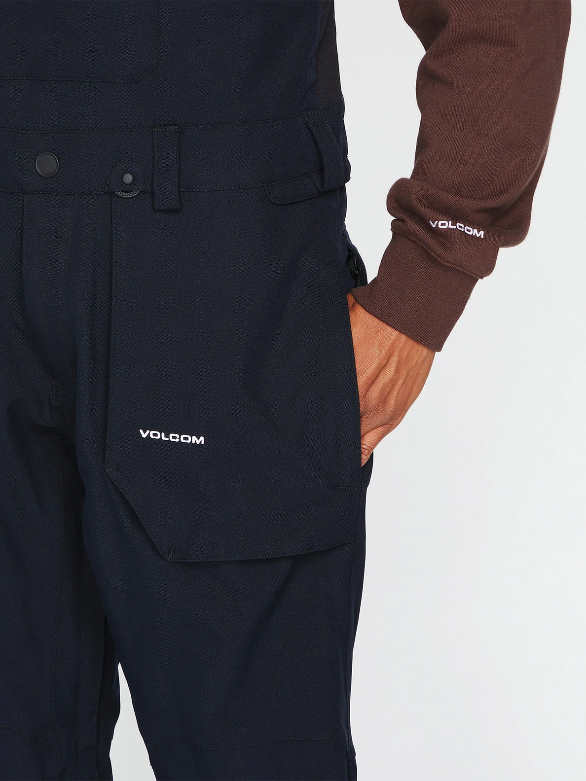 Volcom Mens Roan Bib Overall Snow Pant 6 Volcom Mens Roan Bib Overall Snow Pant - Image 6