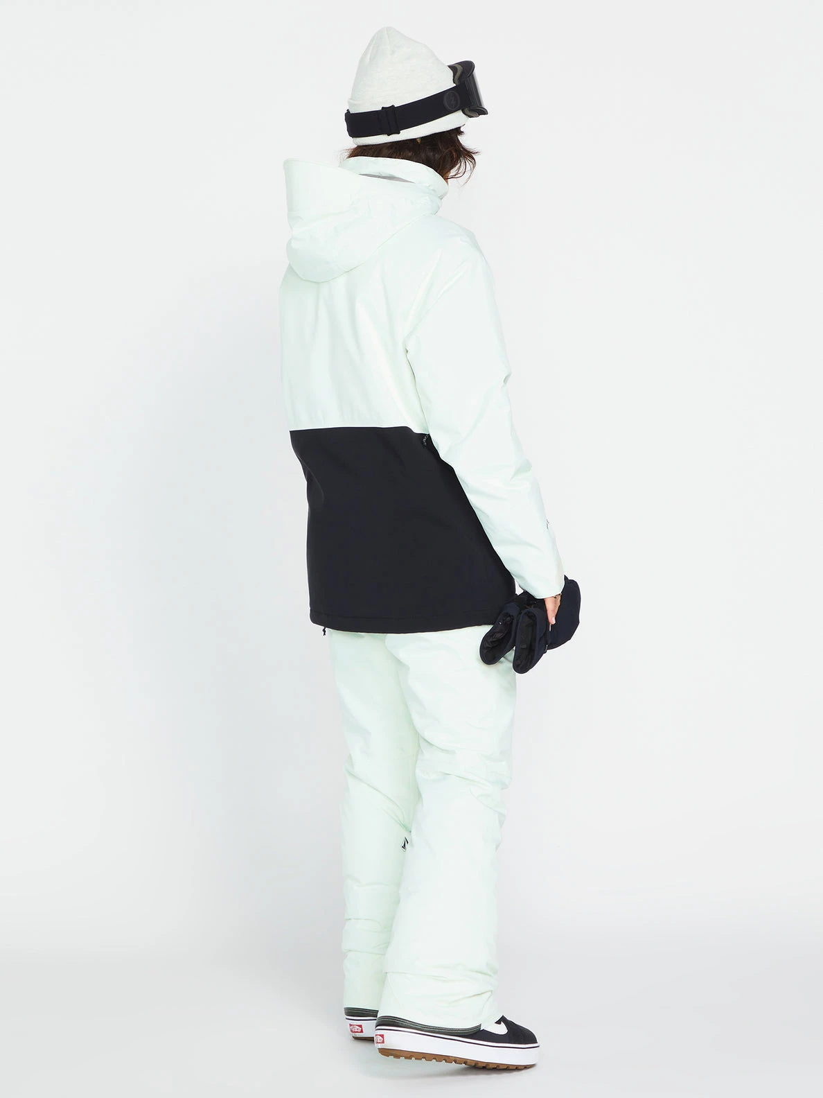 Volcom Womens Fern Insulated Gore-Tex Pullover - Ice Green 11 Volcom Womens Fern Insulated Gore-Tex Pullover - Ice Green - Image 11