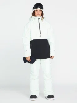 Volcom Womens Fern Insulated Gore-Tex Pullover - Ice Green 23 Volcom Womens Fern Insulated Gore-Tex Pullover - Ice Green -Roxy Ski Store H0452301 ICG F 1188x1584 crop center b12cbcde afef 40cc b4bf f757058071ea