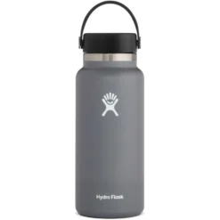 Hydro Flask Hydration 32oz Wide Mouth Insulated Water Bottle 33 Hydro Flask Hydration 32oz Wide Mouth Insulated Water Bottle -Roxy Ski Store Hydro Flask 32 oz Wide Mouth Stone