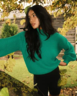 Rusty Marlow Chunky Knit -Roxy Ski Store MARLOWCHUNKYKNITGREEN