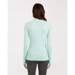 XTM Ladies Merino 230 Wool Zip Neck Long Sleeve Thermal Top -Roxy Ski Store ML003 YCA 04 edaf8847 0267 48df