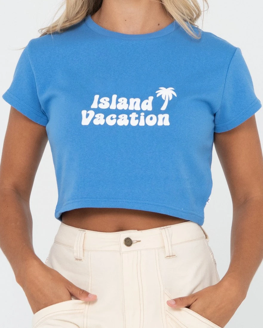 Rusty Island Vacation Baby Tee 6 Rusty Island Vacation Baby Tee - Image 6