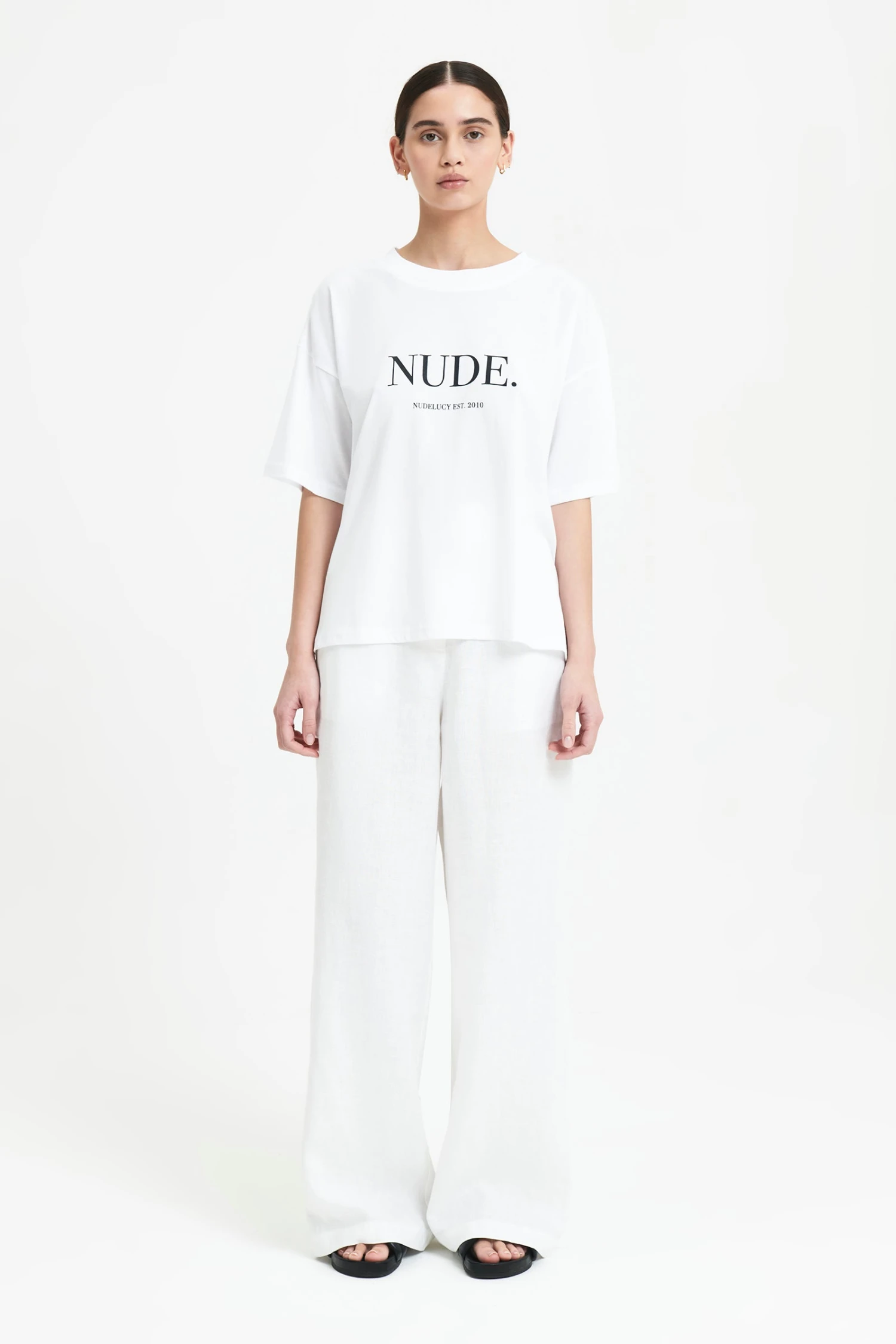 Nude. Washed Tee 2 Nude. Washed Tee - Image 2
