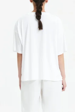 Nude. Washed Tee 14 Nude. Washed Tee -Roxy Ski Store NU24728 WHITE 009