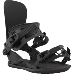 Union Strata (Team HB) Snowboard Bindings 2023 -Roxy Ski Store UN 22 STRATA BLACK FRONT