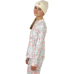 Girls Jyndie Crew Neck Top 14 Girls Jyndie Crew Neck Top -Roxy Ski Store W22RGBL0906 GIRLS JYNDIE CREW NECK TOP RSW 2