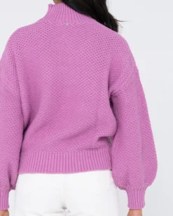 Rusty Marlow Chunky Knit -Roxy Ski Store W23 CKL0435 VIO 5