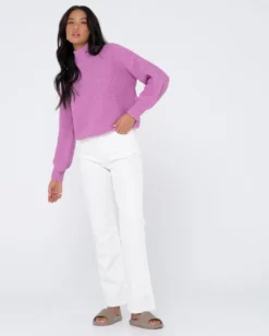 Rusty Marlow Chunky Knit -Roxy Ski Store W23 CKL0435 VIO 6