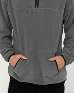 Rusty Polarized 1/4 Zip Polar Fleece Boys -Roxy Ski Store W23 FTB0301 GUL 5