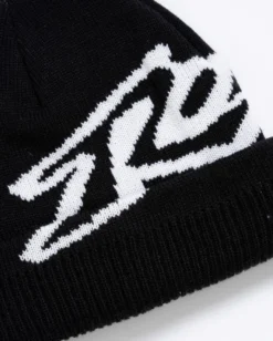 Rusty Flatline Beanie -Roxy Ski Store W23 HBM0437 BLK 3