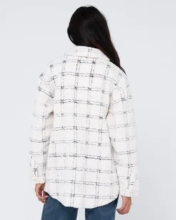 Rusty Alma Sherpa Jacket -Roxy Ski Store W23 JKL0462 COC 2