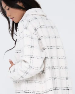 Rusty Alma Sherpa Jacket -Roxy Ski Store W23 JKL0462 COC 5