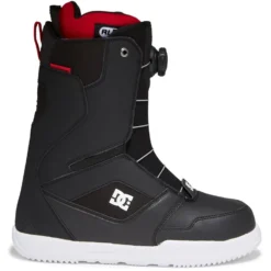 DC Scout BOA Snowboard Boot 2022 -Roxy Ski Store adyo100056 dcshoes p blk frt2