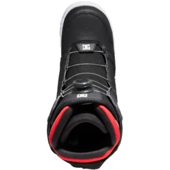 DC Scout BOA Snowboard Boot 2022 -Roxy Ski Store adyo100056 dcshoes p blk frt4