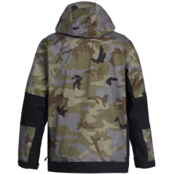 DC Men's Command Snowboard Jacket 8 DC Men's Command Snowboard Jacket -Roxy Ski Store adytj03023 dcshoes v xkgs bck1