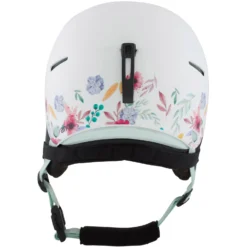 Anon Flash Kids Helmet 2021 -Roxy Ski Store anon flash kids helmet 2021 white flowers 2