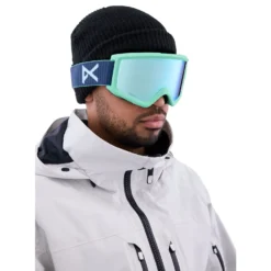 Anon Helix 2.0 Snow Goggle 16 Anon Helix 2.0 Snow Goggle -Roxy Ski Store anon helix 2 0 google 2023 navy perceive variable blue amber lens 3