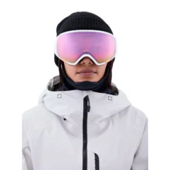 Anon WM1 MFI Snow Goggle -Roxy Ski Store anon wm1 mfi goggle 2023 white perceive cloudy pink lens 2 950d46a0 1cf4 4ae8 8d20 a6c8020336da