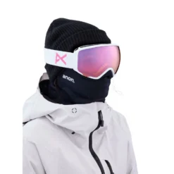 Anon WM1 MFI Snow Goggle -Roxy Ski Store anon wm1 mfi goggle 2023 white perceive cloudy pink lens 4 9de8d882 3258 4a15 993a 3c59713ce346