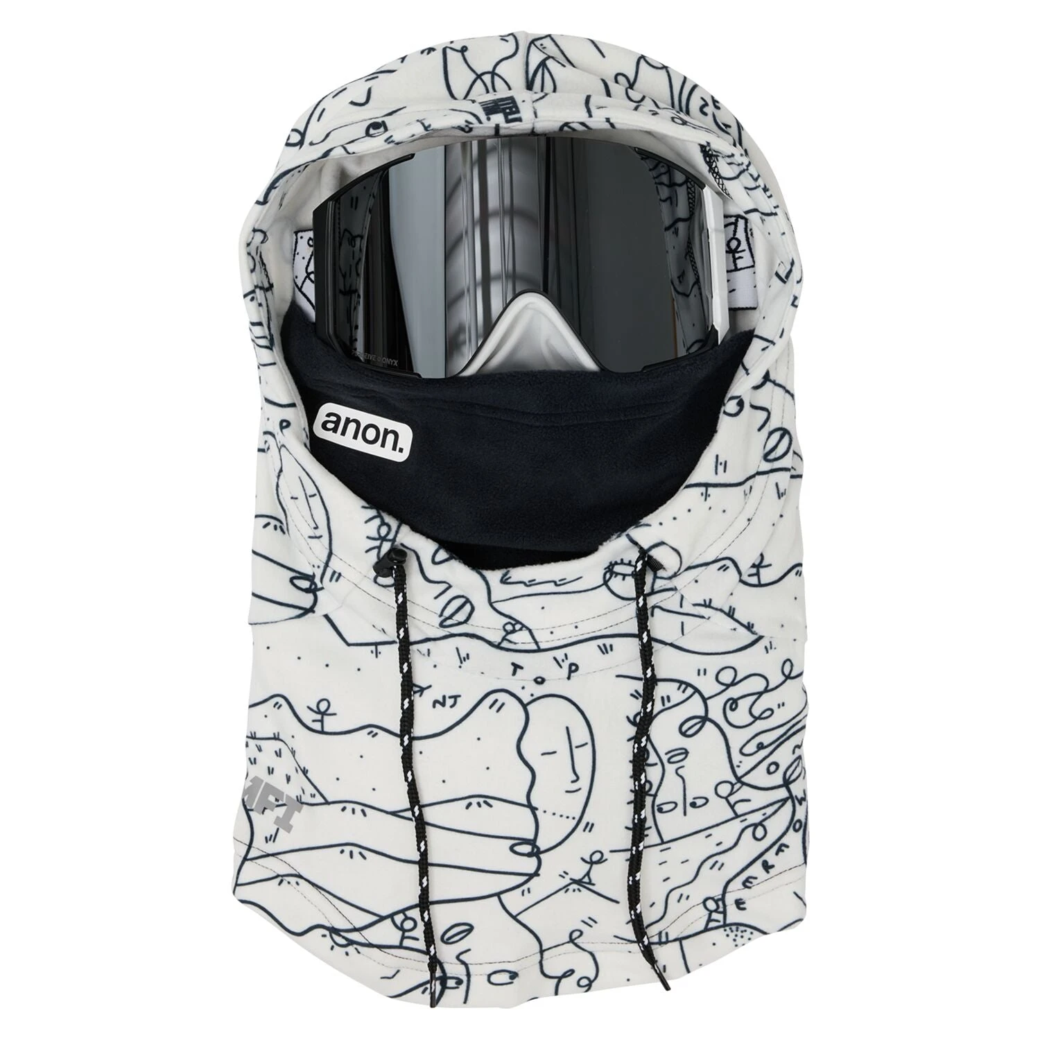 Anon Womens MFI Fleece Helmet Hood 3 Anon Womens MFI Fleece Helmet Hood - Image 3