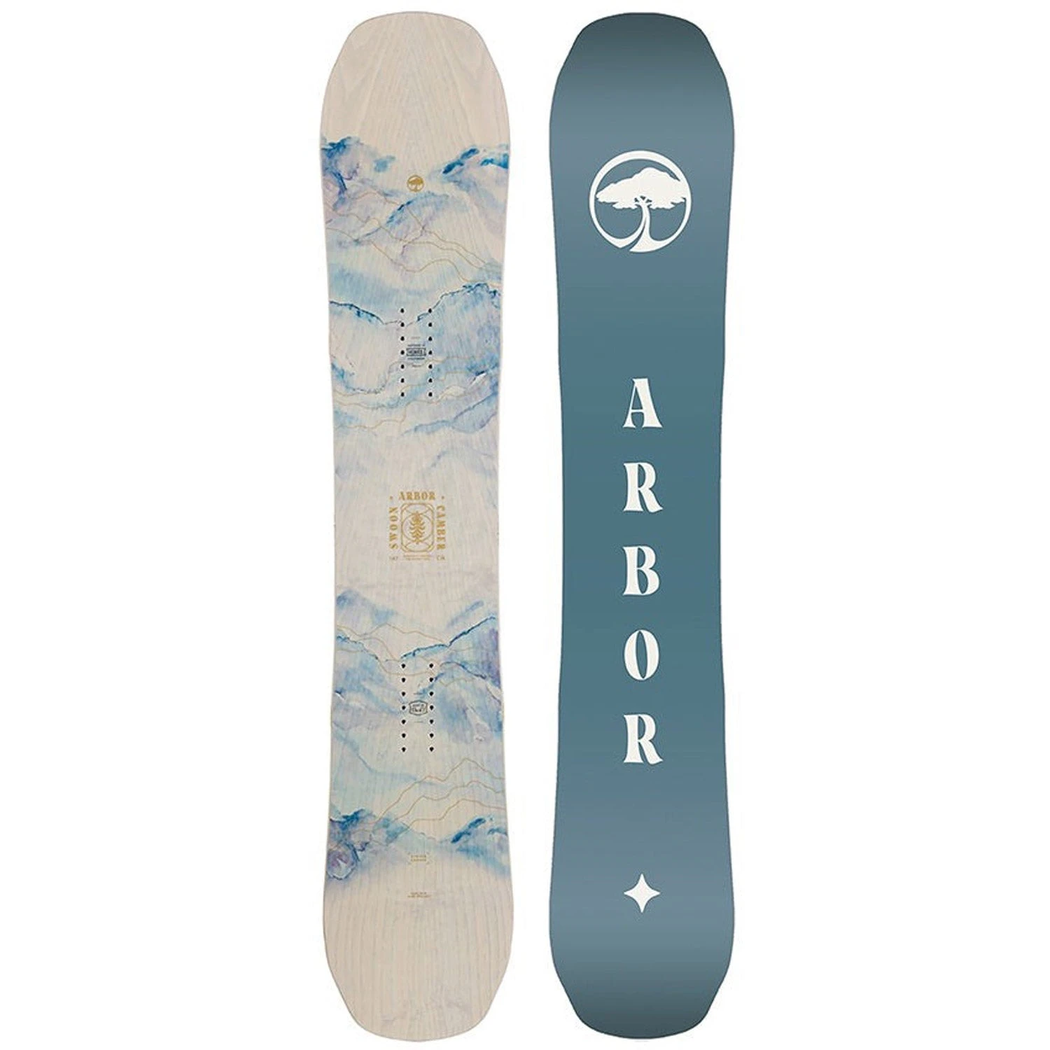Arbor Swoon Camber Snowboard 2024 1 Arbor Swoon Camber Snowboard 2024