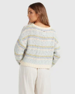 Billabong Easy As Sweater 9 Billabong Easy As Sweater -Roxy Ski Store billabong easy as sweater eggnog 4