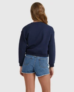 Billabong Girls 6-14 Dancer Crew 8 Billabong Girls 6-14 Dancer Crew -Roxy Ski Store billabong girls 6 14 dancer crew black iris 4