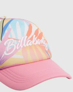 Billabong Girls Tropic Party Trucker Cap -Roxy Ski Store billabong girls tropic party trucker cap multi 4