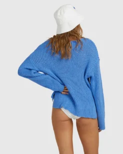 Billabong Moon Wave Sweater 7 Billabong Moon Wave Sweater -Roxy Ski Store billabong moon wave sweater marina 3